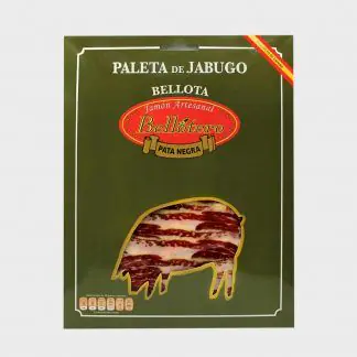 Estuche de Paleta de Jabugo Marca Bellotero - Comprar Jamón Ibérico de Bellota - Queso Jamón
