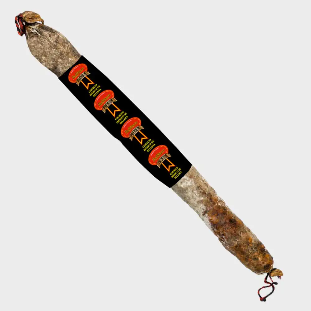 Chorizo Ibérico de Bellota Marca Bellotero Premium 1.2Kg - Comprar Embutidos españoles - Queso Jamón