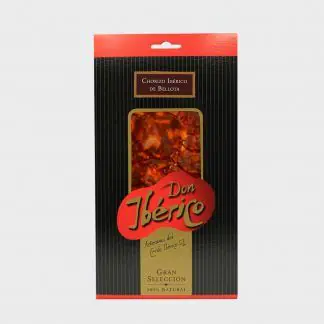 Estuche de Chorizo Ibérico de Bellota Don Ibérico - Comprar Embutidos españoles - Queso Jamón