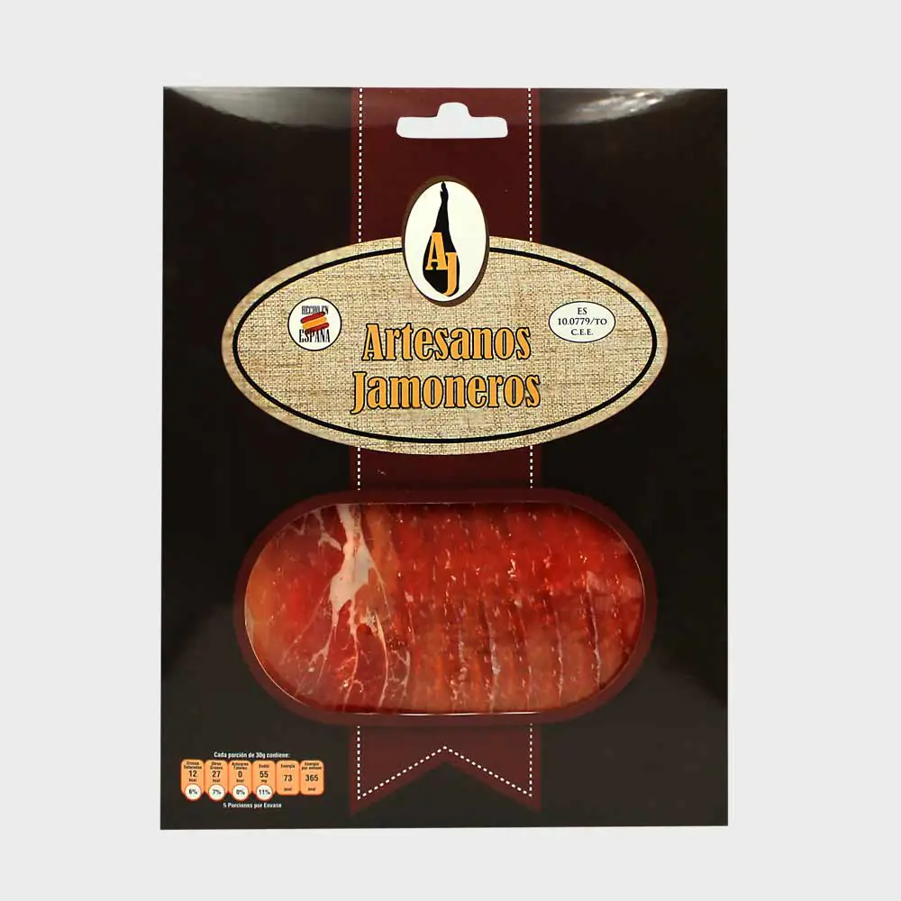 Estuche de Jamón Serrano Artesanos Jamoneros - artesanales - Queso Jamón