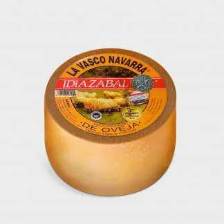 Queso Idiazabal La Vasco Navarra D.O.P. Ahumado 3 Kg - Queso de Oveja - Queso Jamón