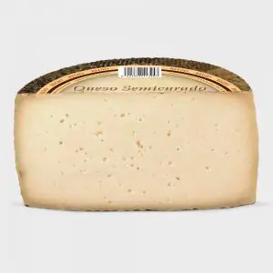 Queso semicurado mezcla de 3 leches marca Regio