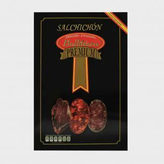 Estuche de Salchichón Ibérico Marca Bellotero Premium - Comprar Embutidos españoles - Queso Jamón
