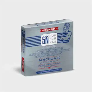 Anchoas Premium Marca 5Ñ 100 gr - Productos del Mar - Queso Jamón
