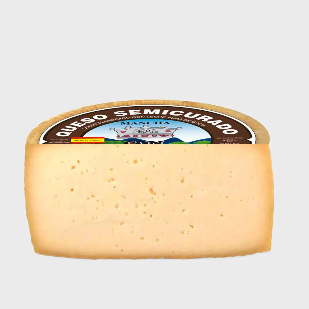 Queso Mancha Real de Oveja con Brandy - Image 3