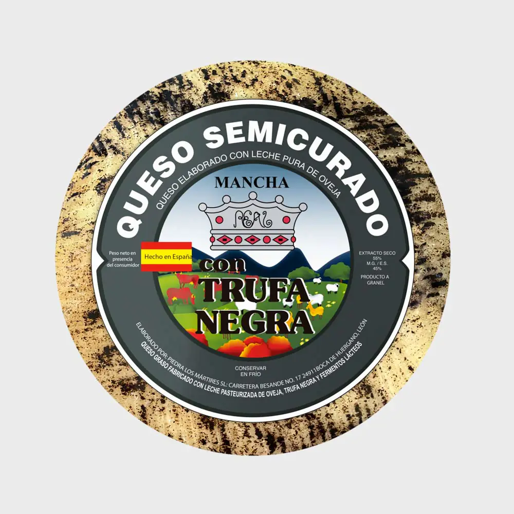 Queso de Oveja con Trufa Negra Mancha Real - Image 2