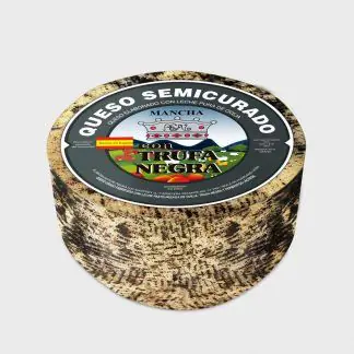 Queso de Oveja con Trufa Negra Mancha Real - artesanales - Queso Jamón